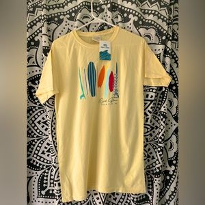 Quiet Storm Yellow Surf Tee